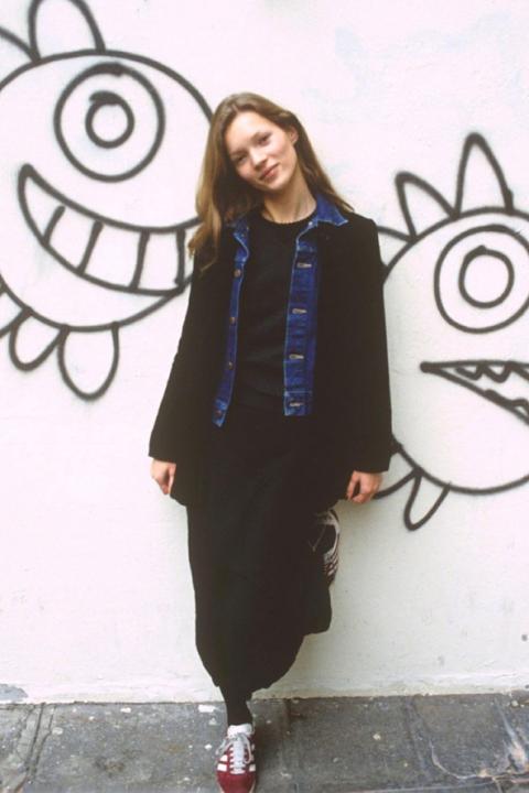 Kate Moss la 19 ani